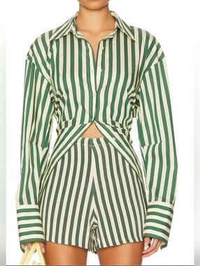 Simon Miller Long Sleeves Button Down Shirt. Retail Price $268